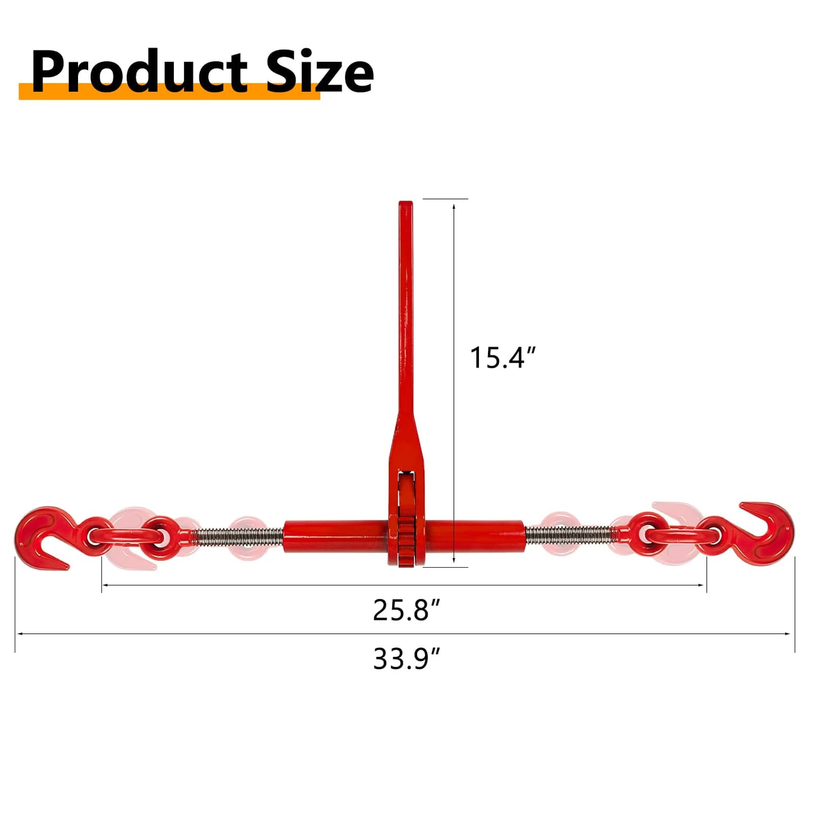 3 /8 in.-1/2 in. Cable Ratchet Binders-9215LBS. Secure Working Load with G70
