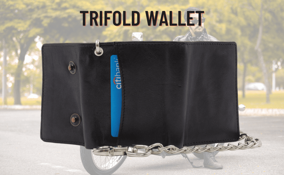 TRI-FOLD WALLET - RFID BLOCKING PROTECTION