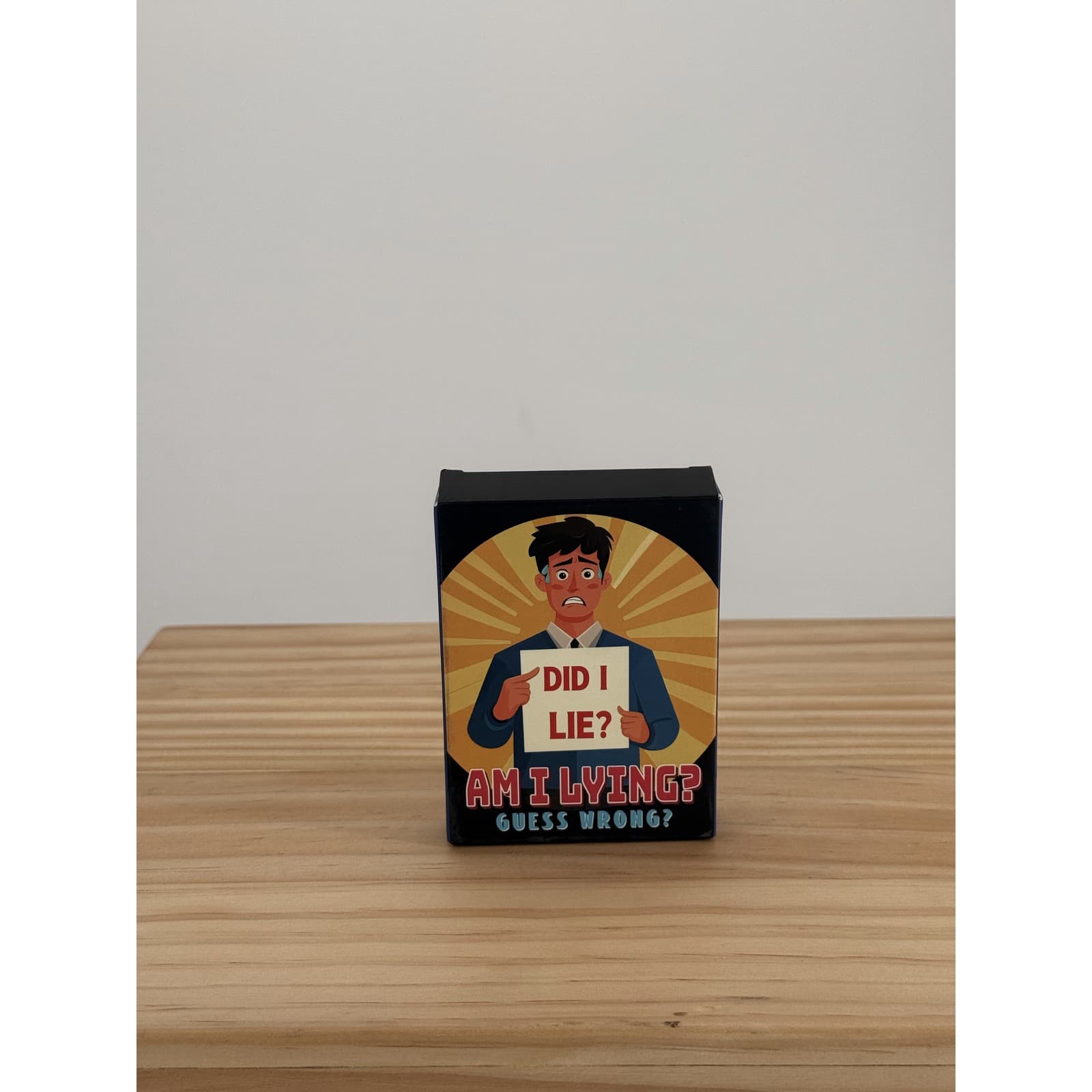 Am I Lying? Guess Wrong? Adult Party Card Game, 50 Fill-in-the-Blank Confession Cards, 18+