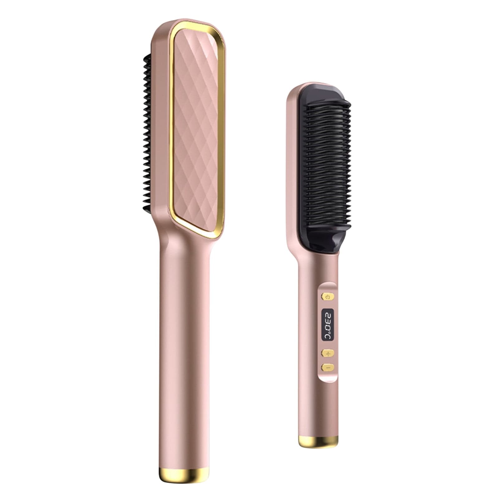 OUDIM OD-6807 Hair Straightening Brush with LED Display, 6 Settings 245-430F, 120V 38W, Black