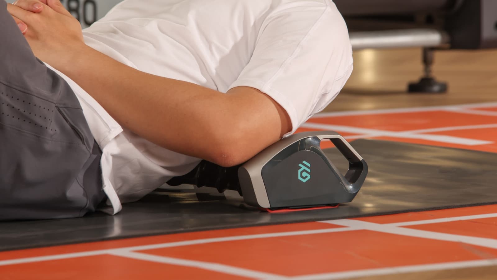 RheoFit A1 Auto-Roller Hands-Free Automatic Massage Roller, 2.3 kg, App-Connected Muscle Recovery