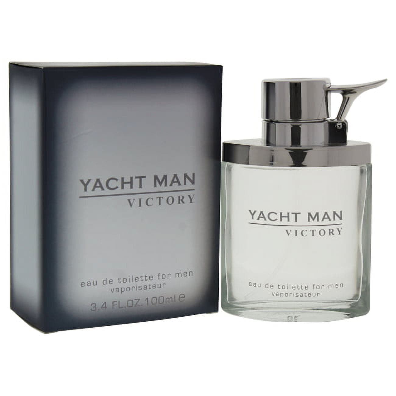 Yacht Man Victory by Myrurgia Eau de Toilette Spray for Men, 3.4 fl oz / 100 ml