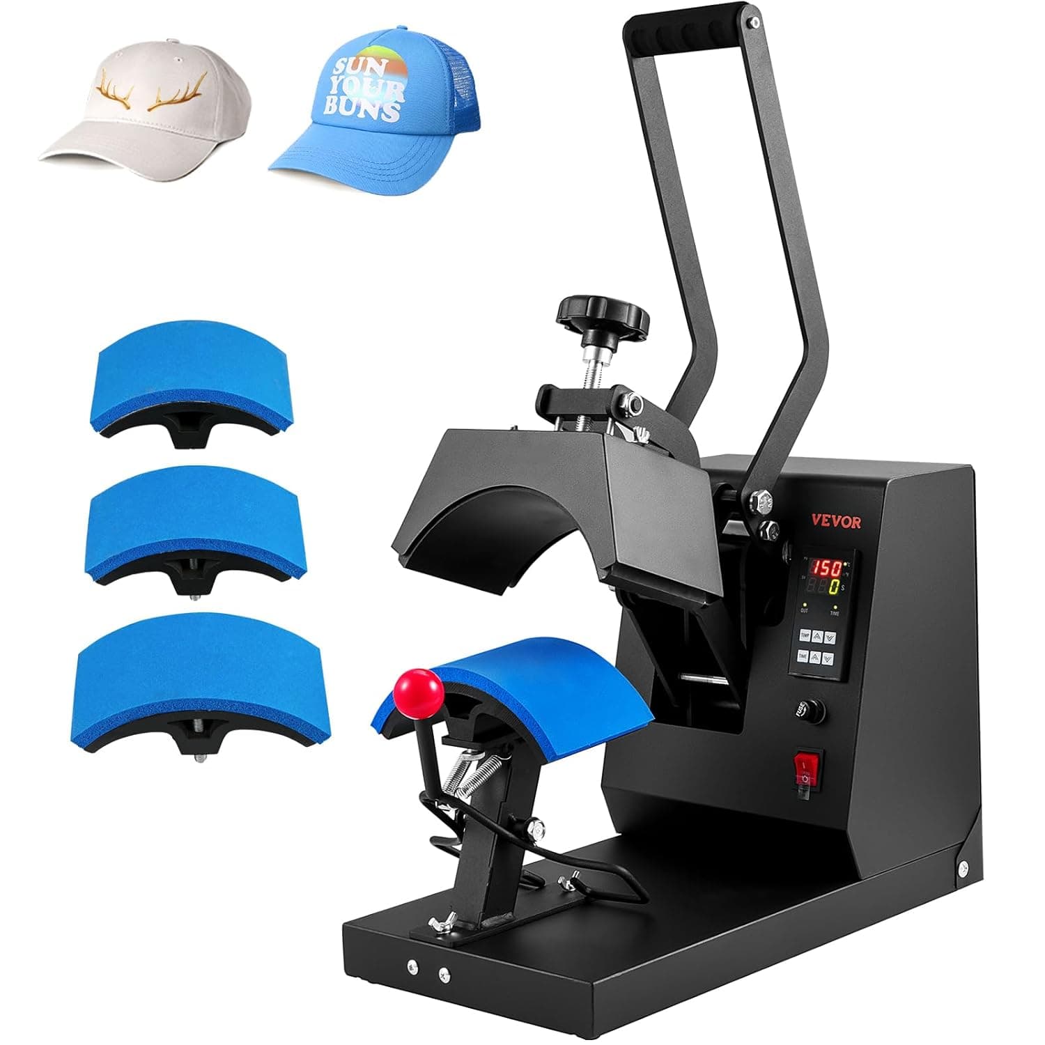 Heat transfer machine cap ironing machine personalized diy cap ironing machine