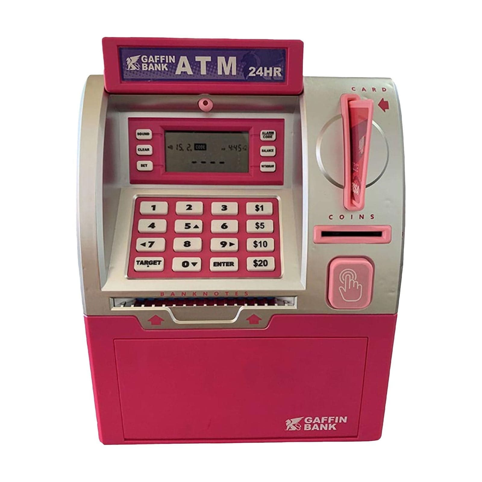 ATM Simulation Bank, Digital Electronic Savings Safe