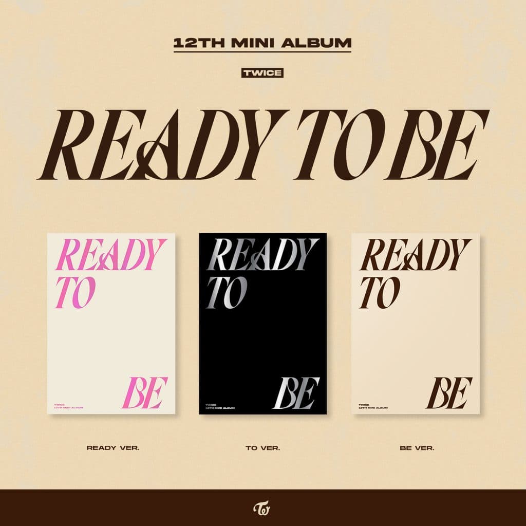 TWICE READY TO BE Mini Album DIGIPACK NEW SEALED MINA SANA MOMO NAYEON