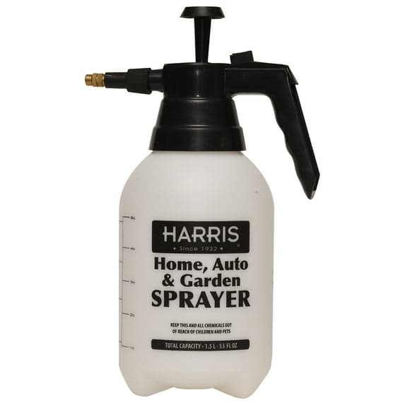 Harris 55 oz Handheld Pump Lawn & Garden Sprayer with adjustable fine mist or je