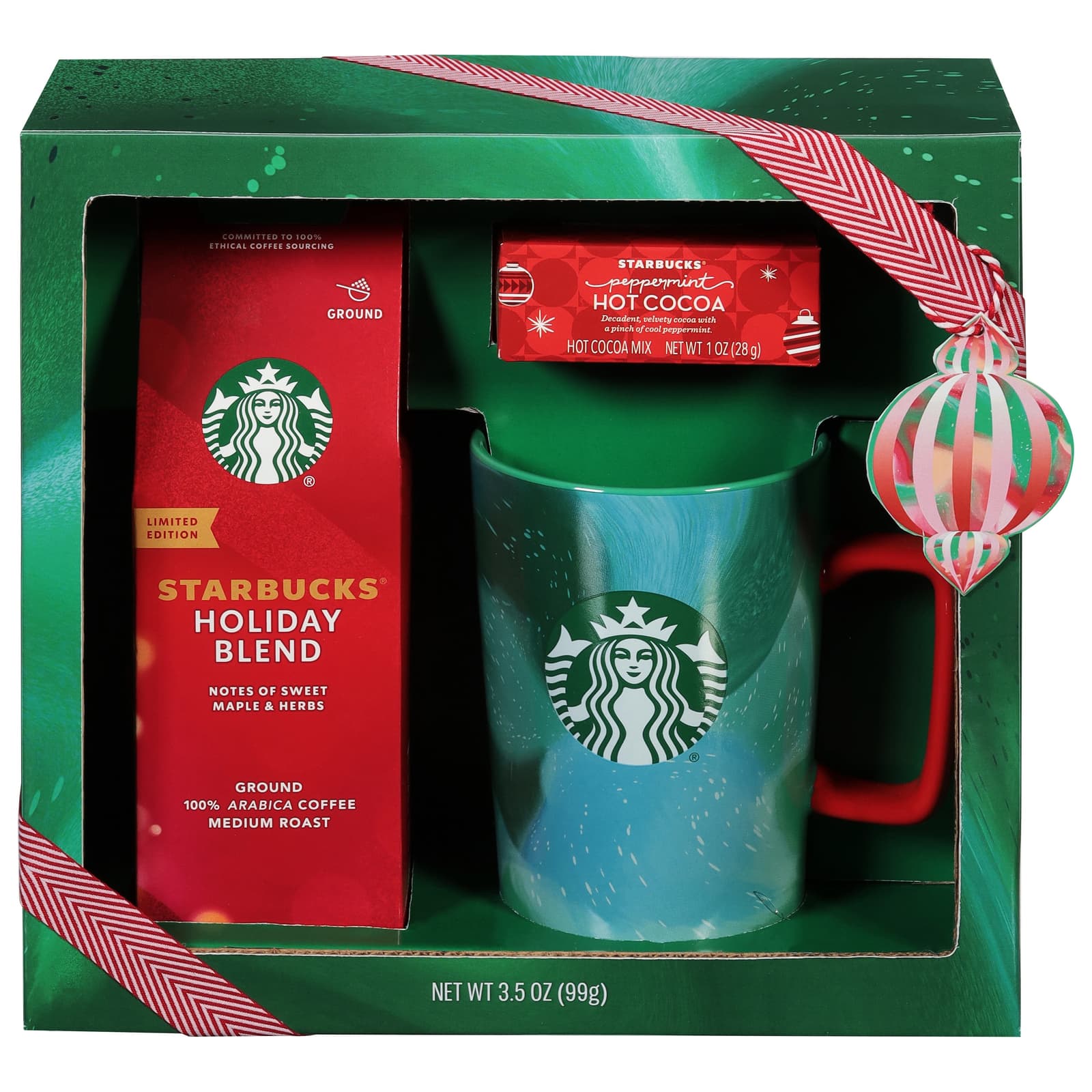 2pcs Starbucks  Coffee Mug Tea Cup with a Gold Tone Snowflake or Star