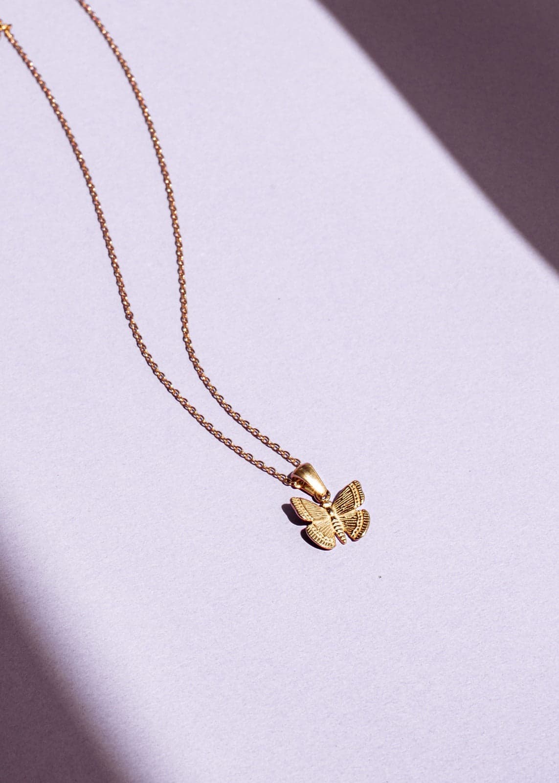 TROVE &TRIBETransformed  a necklace as beautiful and delicate as a butterfly