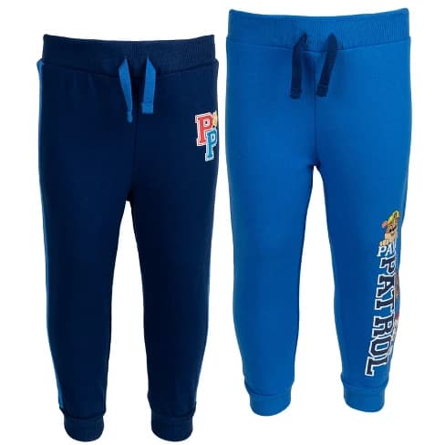 2-Pack Jogger Pants Size 5 Boys – Blue & Black