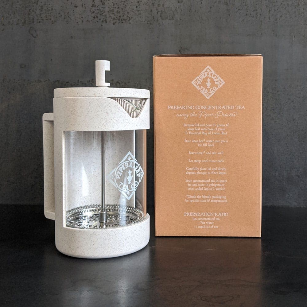 This Loose Leaf Tea Press offers effortless precision, allowing your favorite te