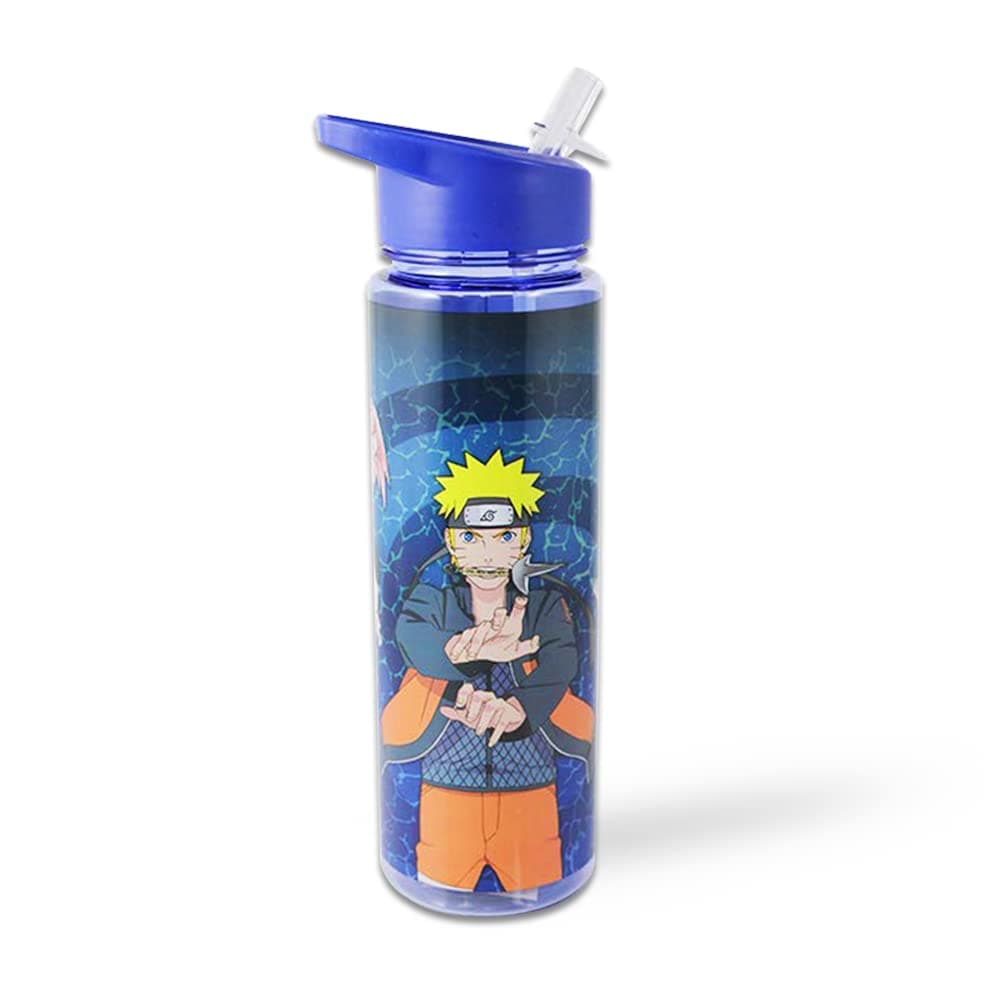 JUST FUNKY Naruto Water Bottle | Naruto Shippuden Akatsuki Glass Water Bottle Fe