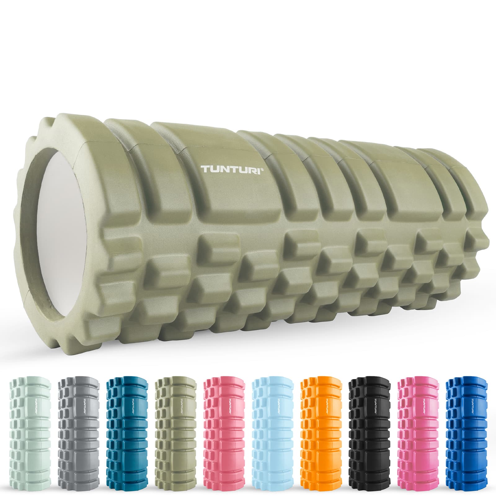 Foam Roller – Unique ‘Alien’ Color, L12.5” x W 5.5” x H 5.5”– for Deep Tissue &