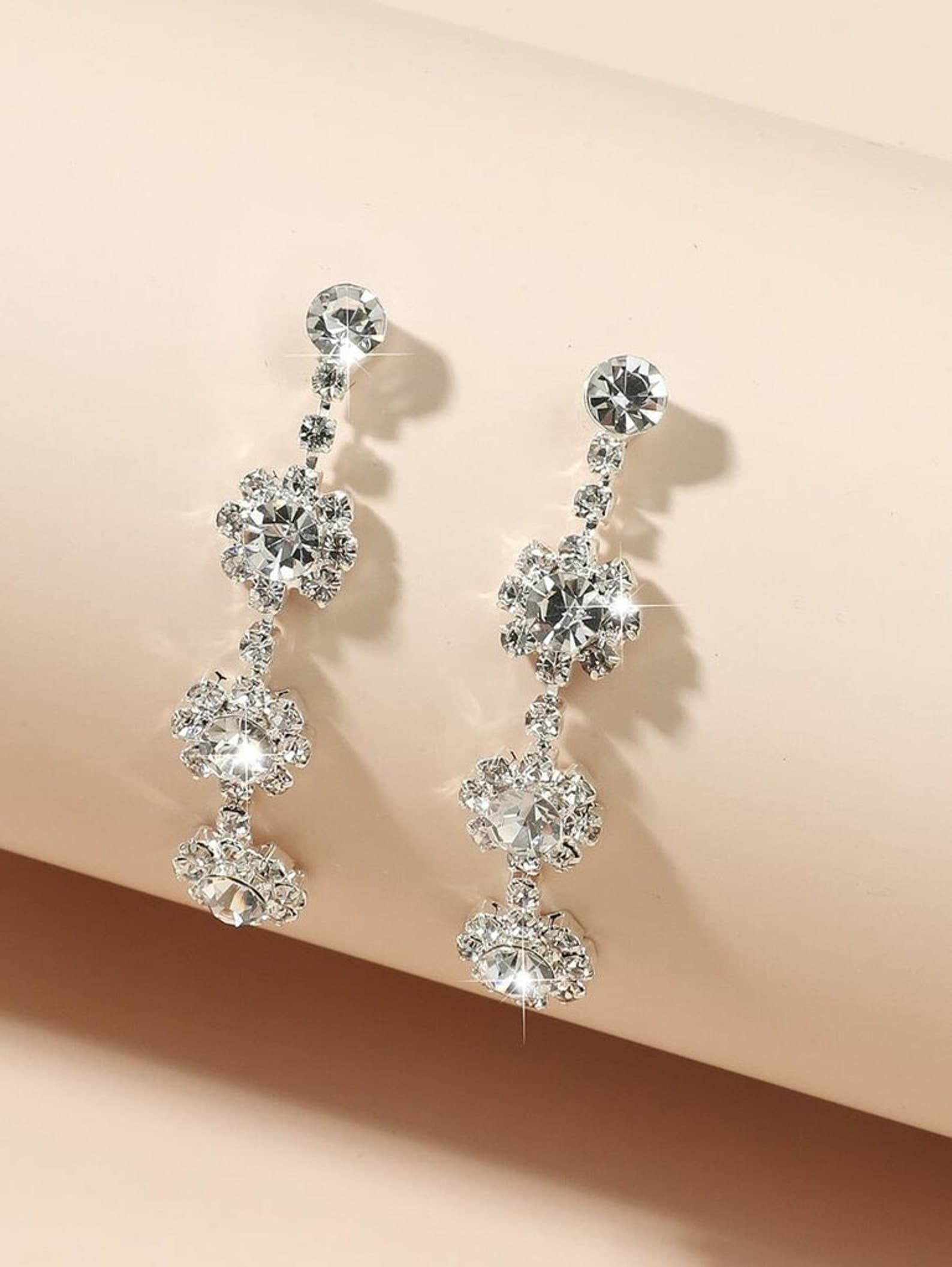 Elegant and Stylish Earrings - A Perfect Gift for Her (Set of 2 Pairs, 4 Pieces)
