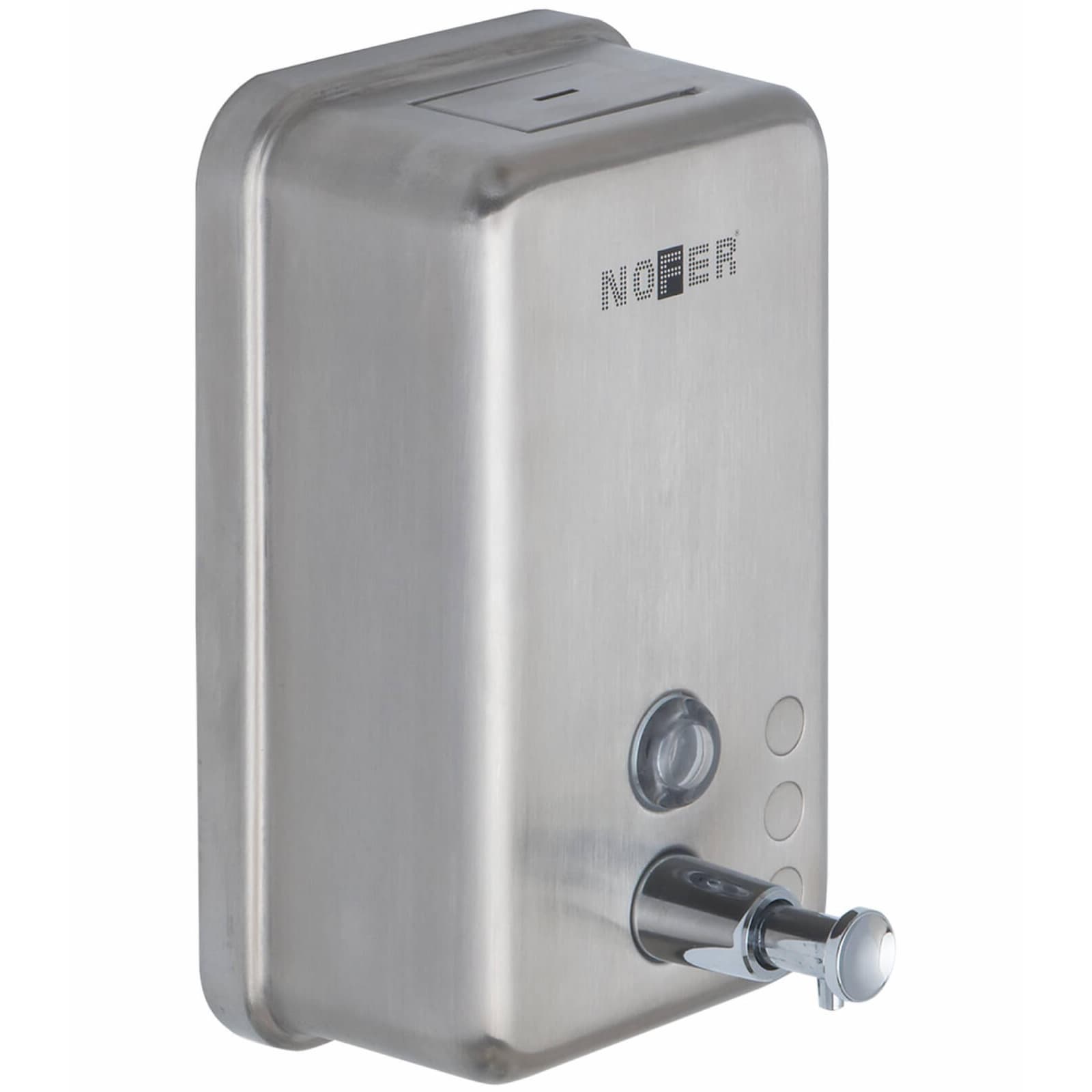 1200ml 40oz Manual Wall-Mount 304 Stainless Steel Hand Liquid Soap Gel Dispenser
