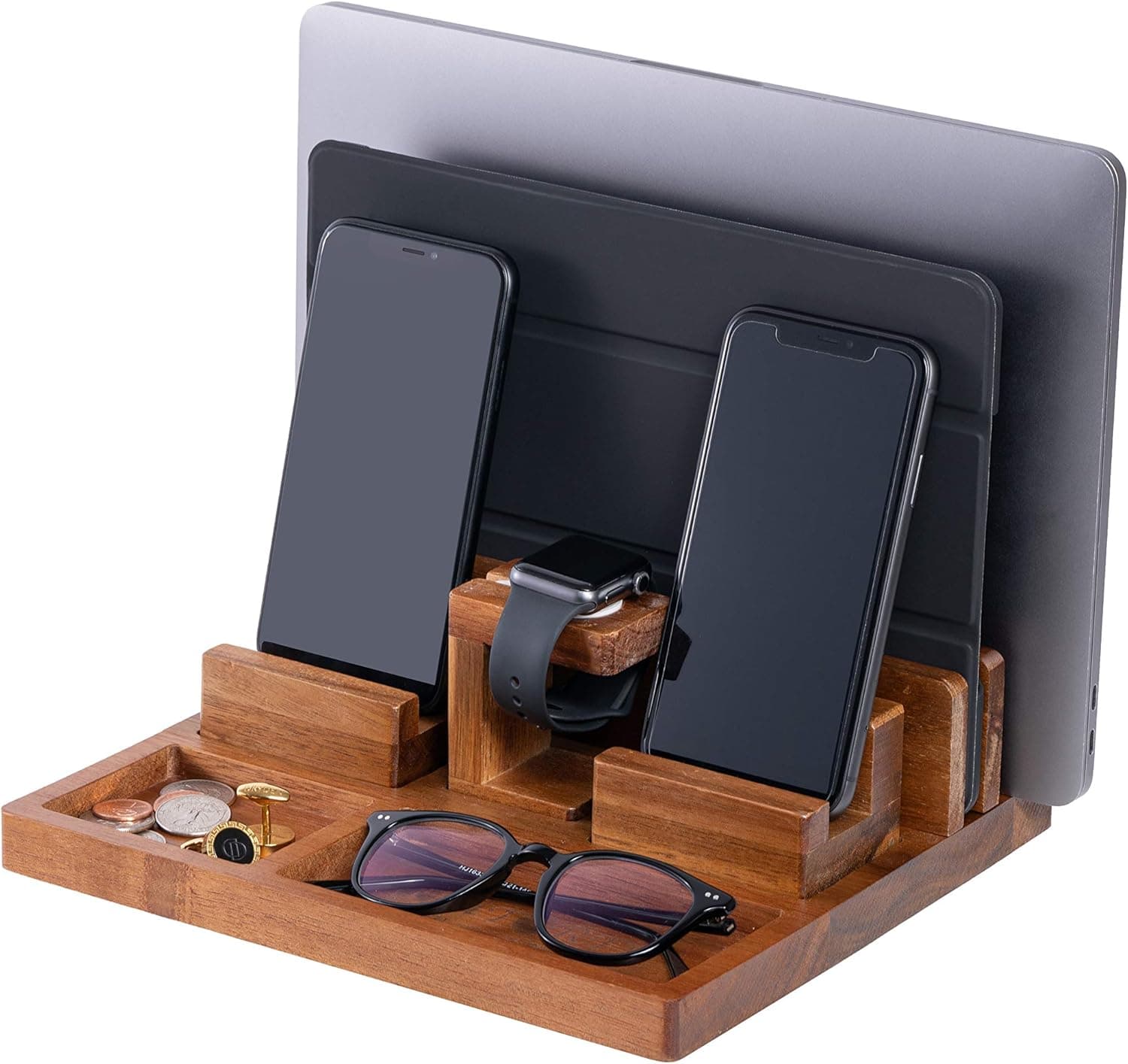 Wooden Docking Station/Nightstand Organizer