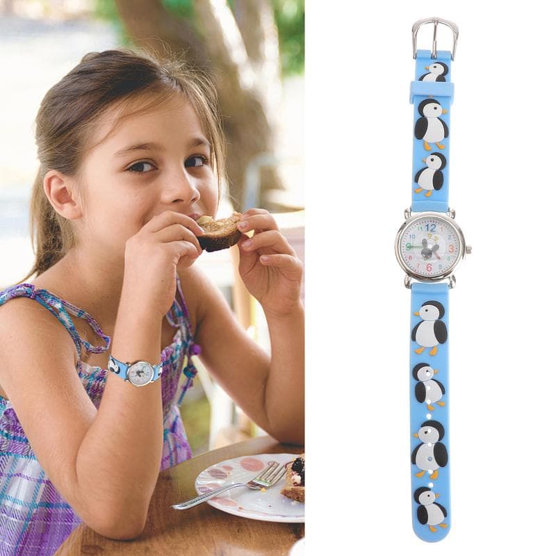 Fashion quartz for women penguins white