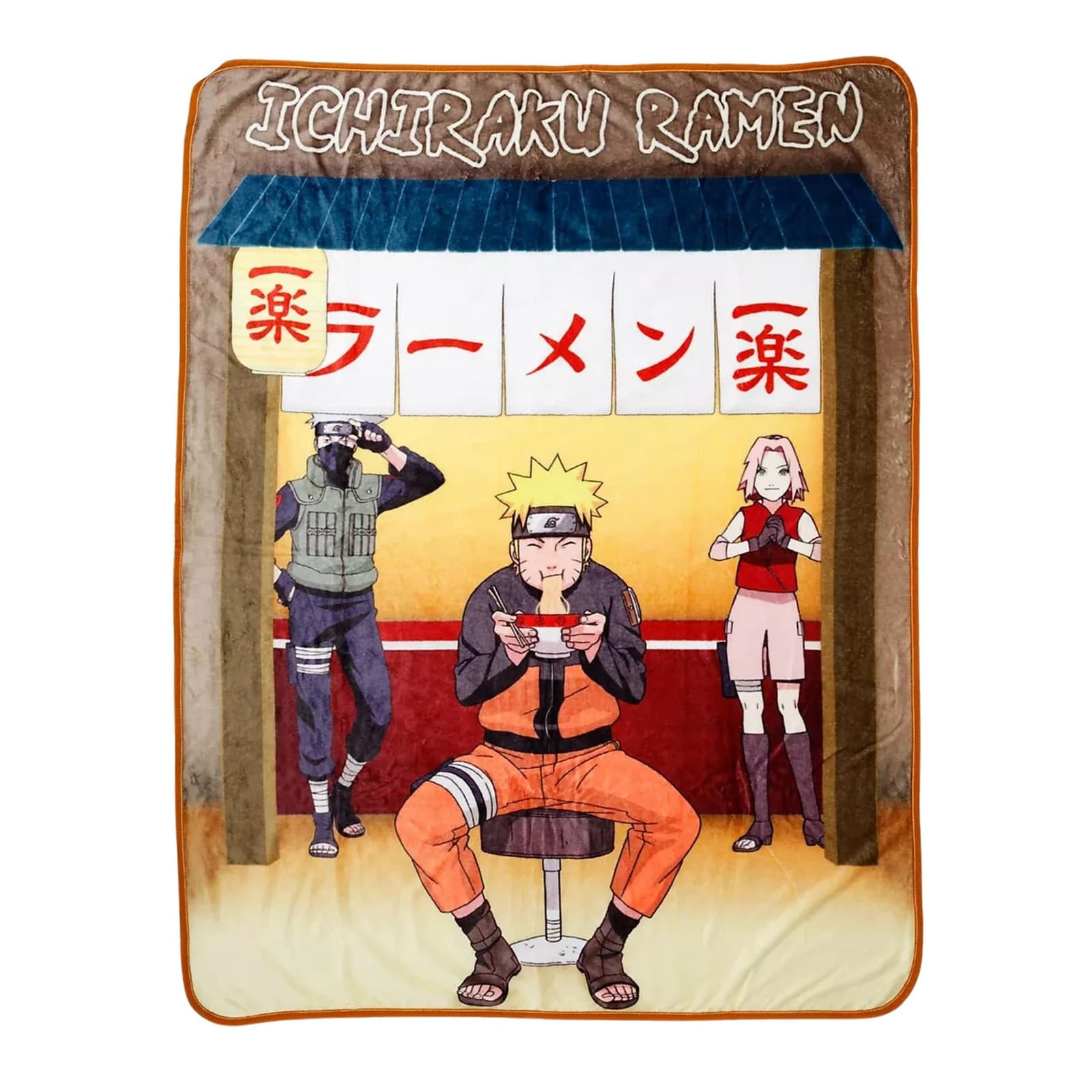 Naruto Shippuden Characters 45 x 60 Inch Fleece Throw Blanket