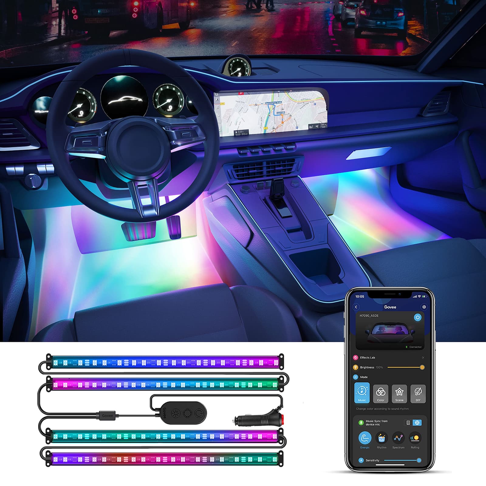 Govee RGBIC  Car LED STRIP  Lights