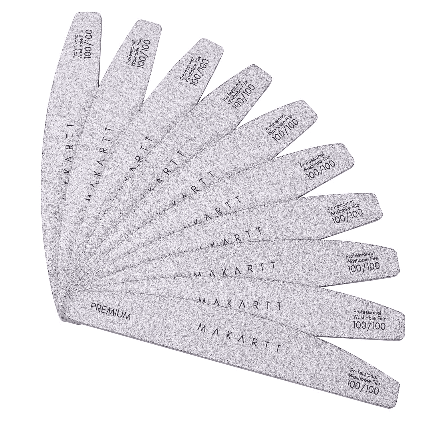 MAKARTT Nail File 100/100 Grit
