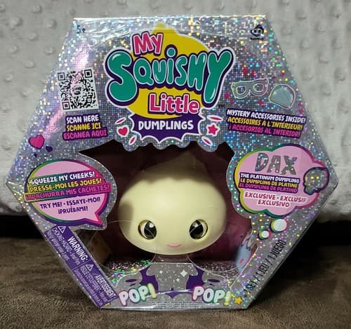 My Squishy Little Dumplings DAX Platinum Edition 💎 Interactive Toy Collectible