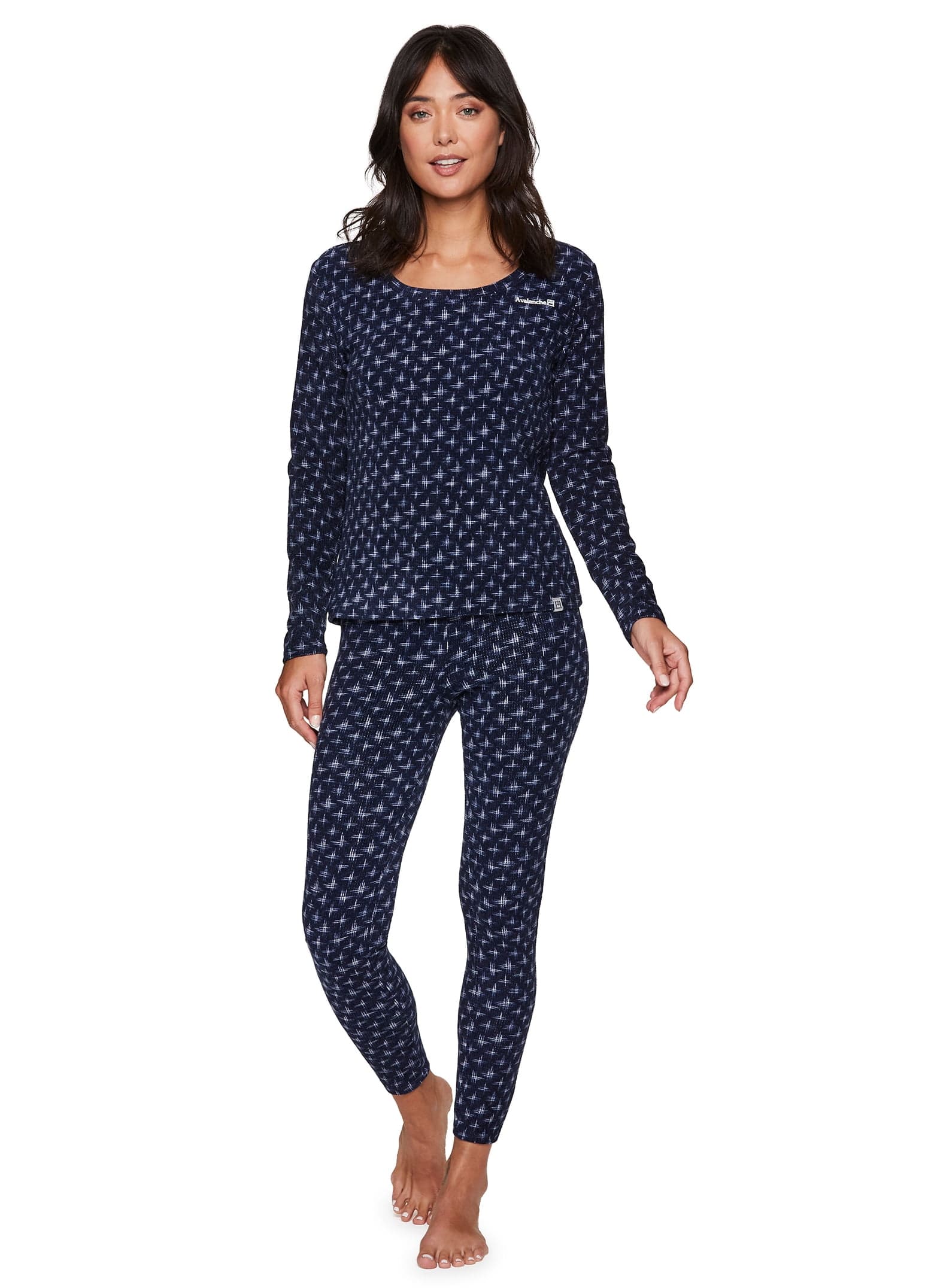 Women's Waffle Knit Thermal Pajama Romper，Color：Black Size:S