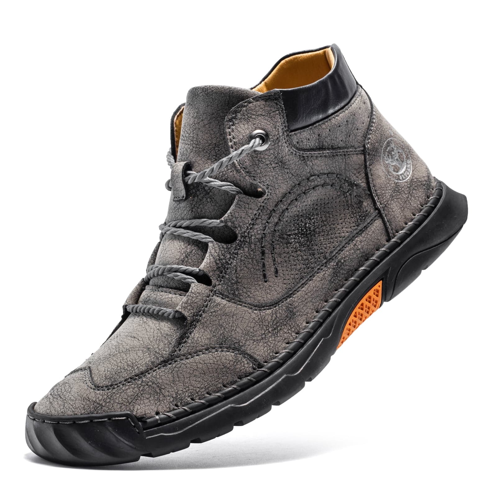 Men's Vintage Classical Genuine Leather Chukka Boots Shoes