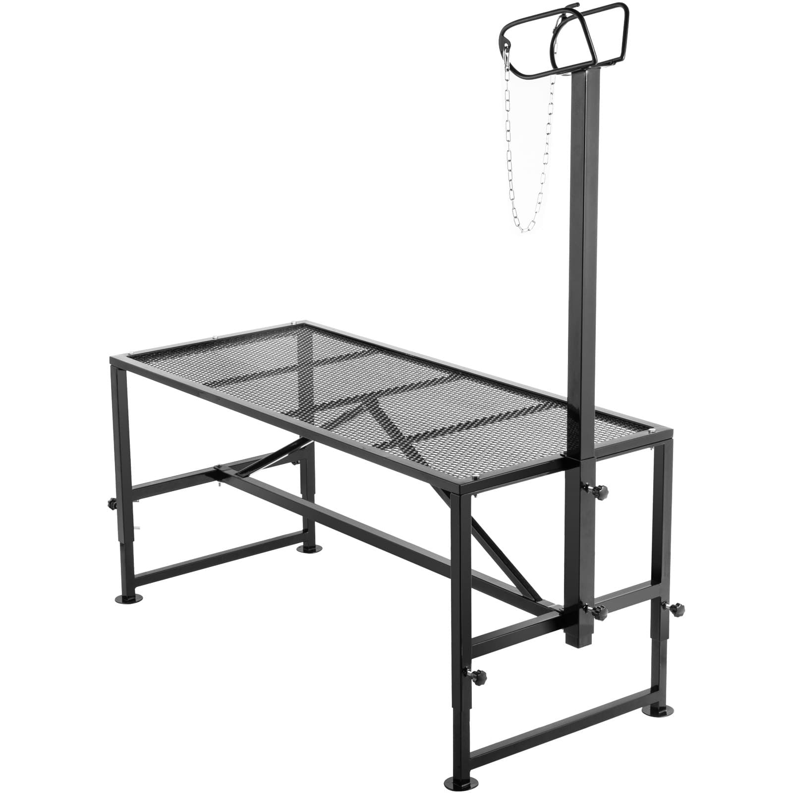 Animal Cutting Stand Vevor 51x23" Metal Base for Sheep Goats