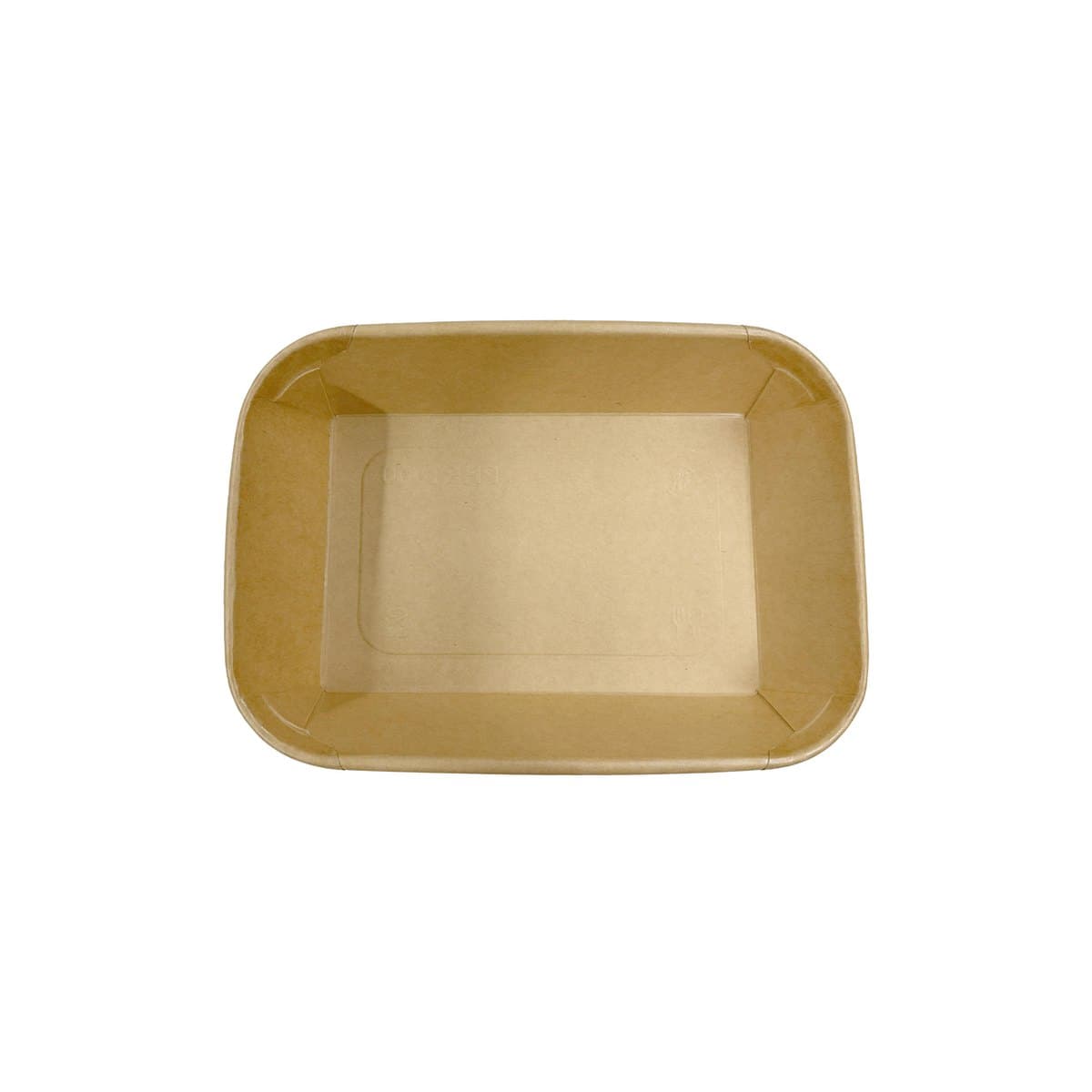 32oz Kraft rectangle paperboard container thumbnail 2