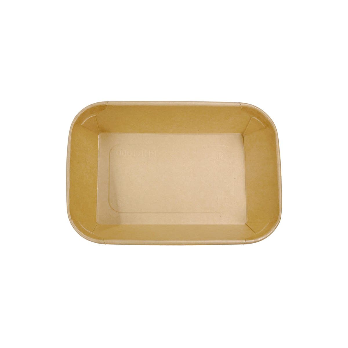 32oz Kraft rectangle paperboard container thumbnail 4