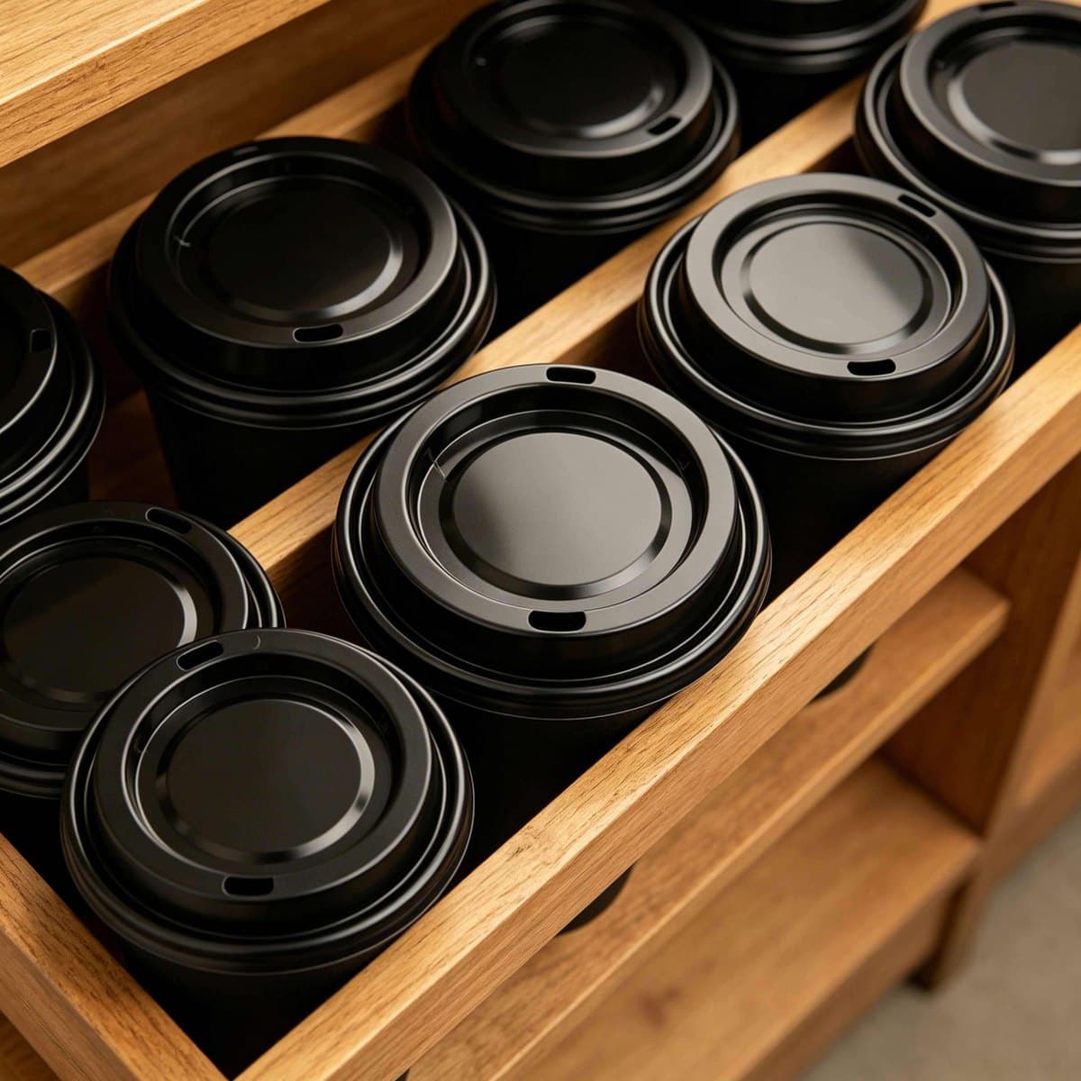 PS Sipper Lid for Paper Hot Cup