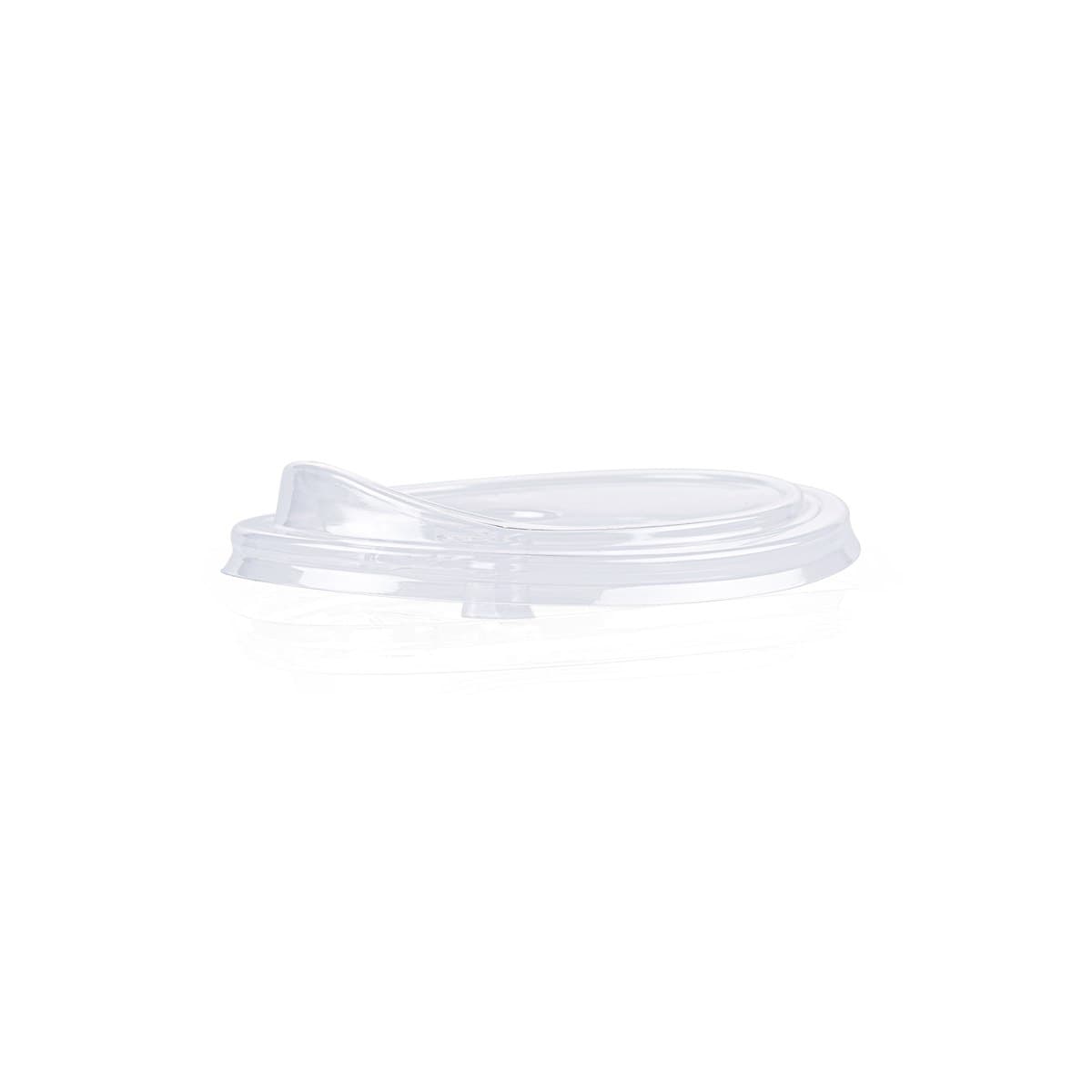 PET Sipper Lid for 98mm PET Cold Cup with Straw Slot thumbnail 4