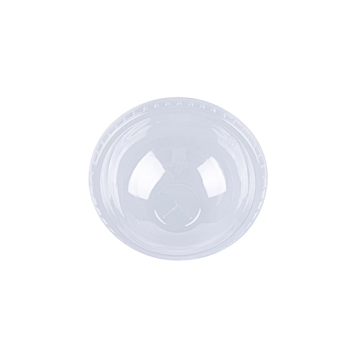 PET Dome Lid for 98mm PET Cold Cup with Straw Slot,3.9g thumbnail 4
