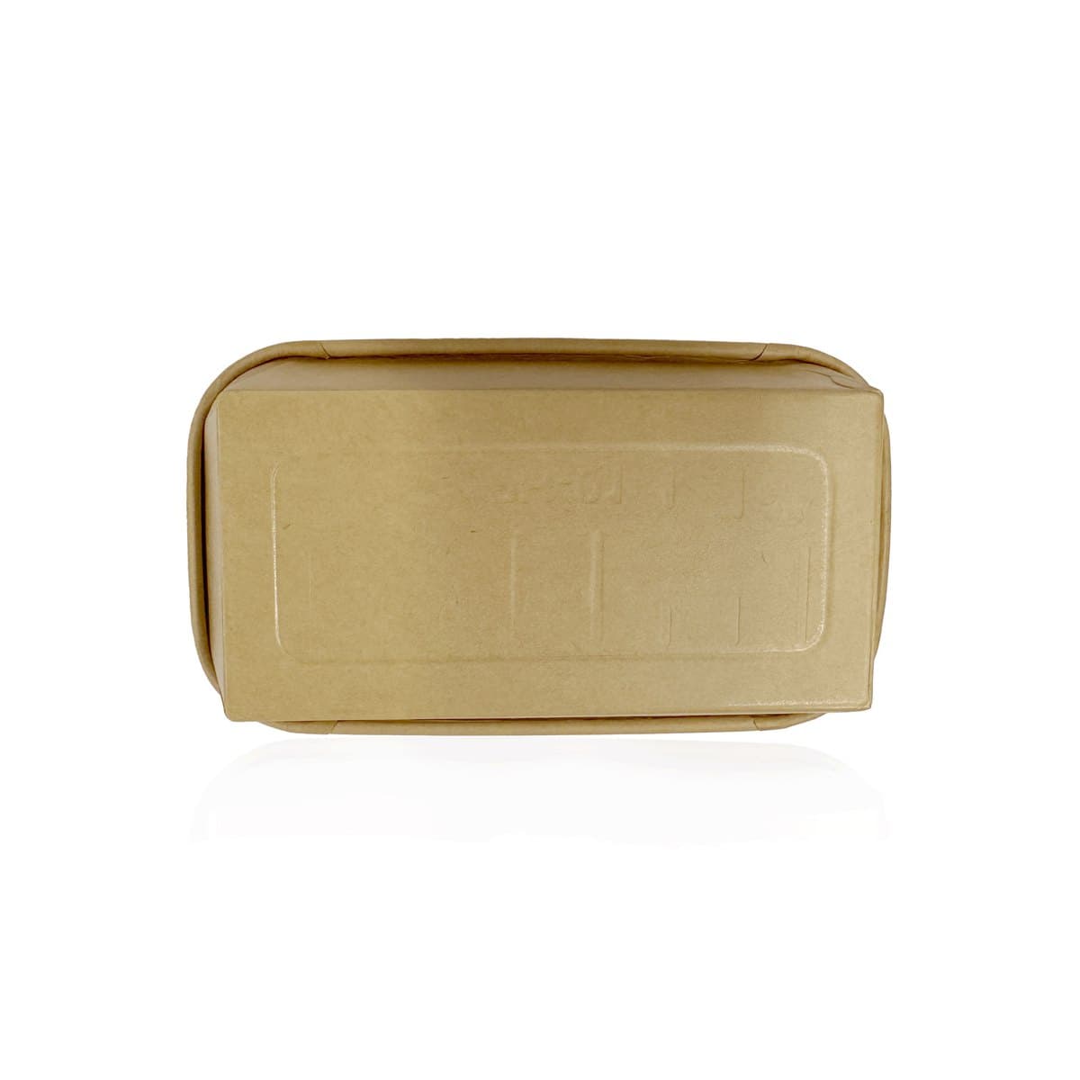6.40 x 3.54 x 0.96 Kraft Paper Tray thumbnail 3