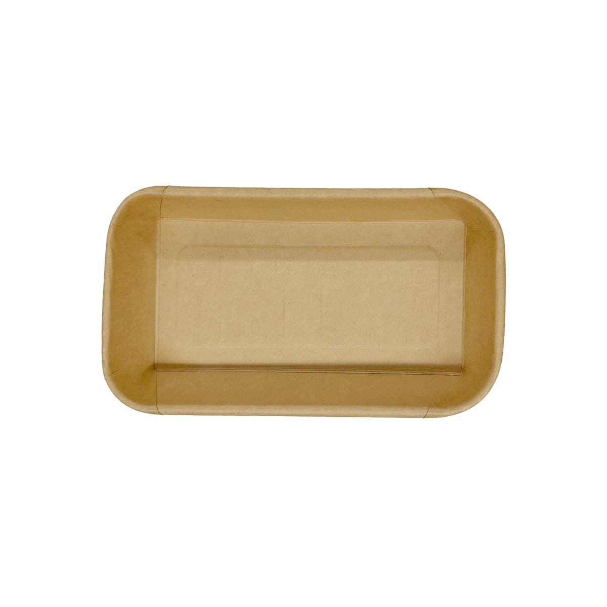 6.40 x 3.54 x 0.96 Kraft Paper Tray thumbnail 4