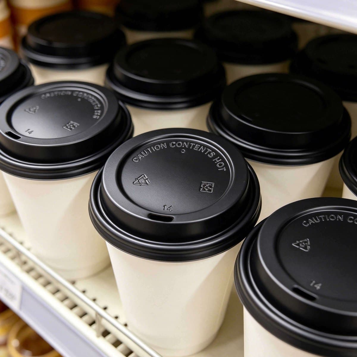 PS Sipper Lid for Paper Hot Cup