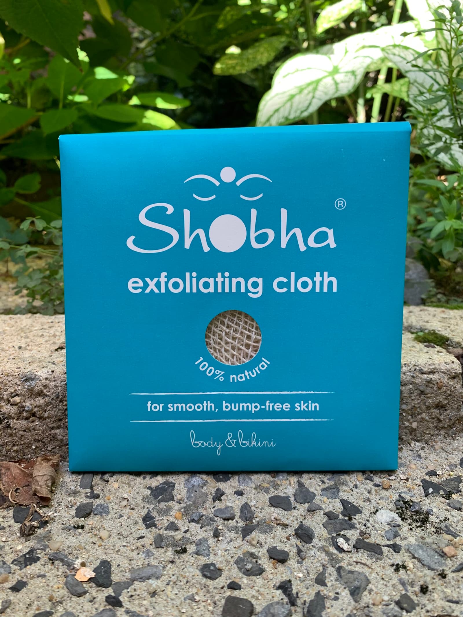 Exfoliating Cloth – Reusable Natural Body Scrubber – Off-white/Tan